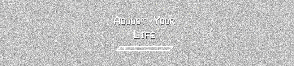 ADJUST YOUR LIFE